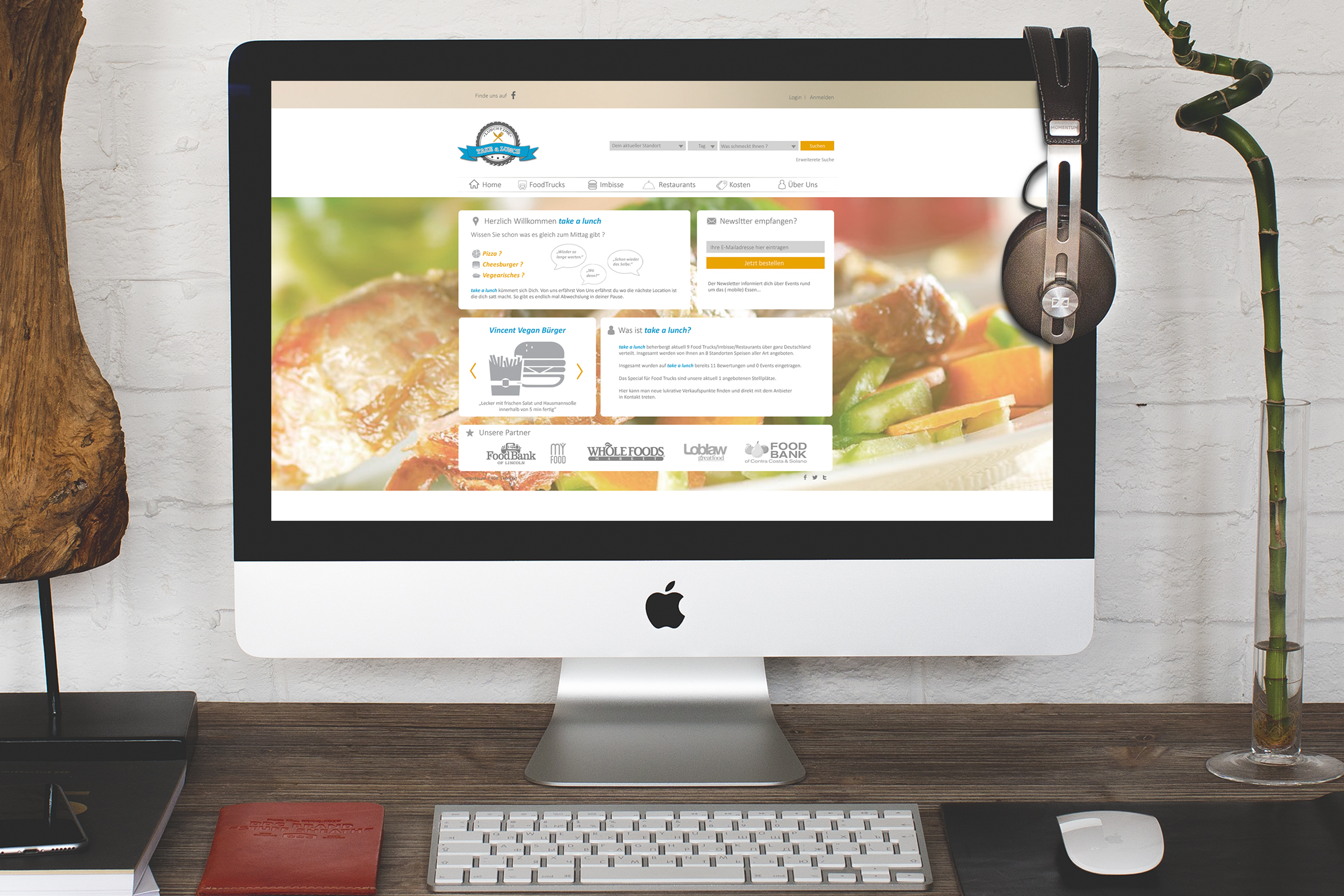 Webdesign fürs Mittagessen