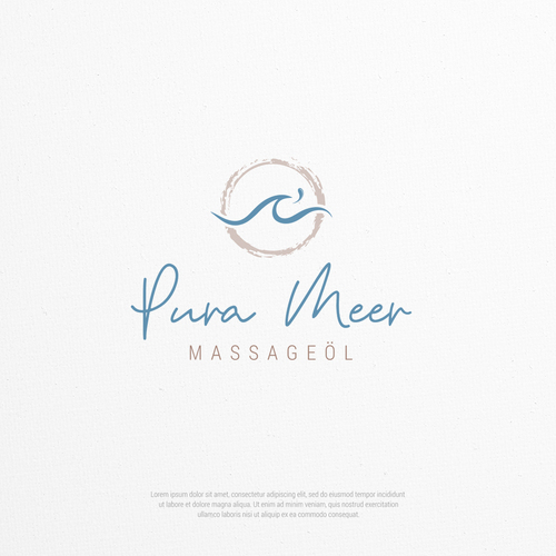  Logo für Herstellung von Ölen für Massagen und Therapie
