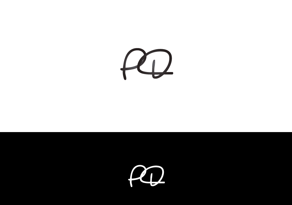 Logo for Initials ( PD )