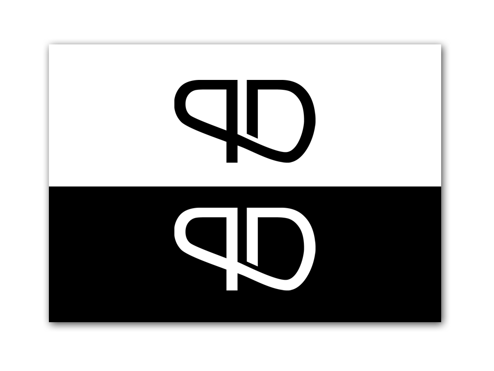 Logo for Initials ( PD )