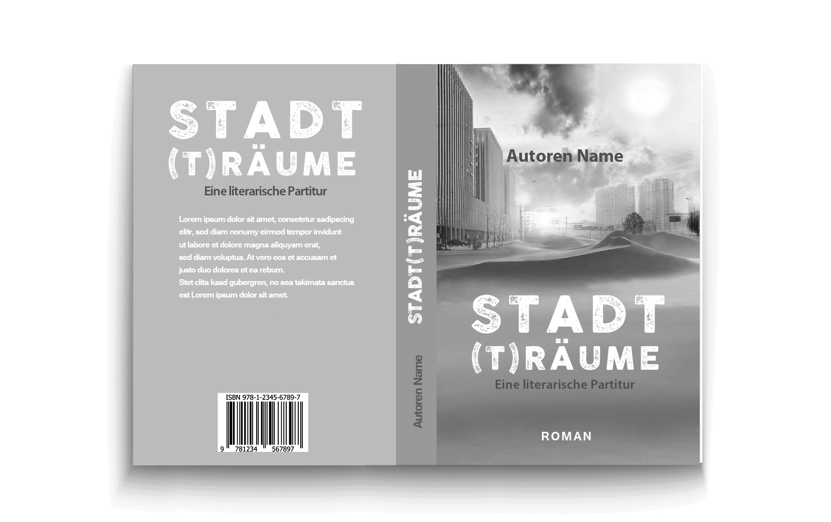 Kleiner Verlag möchte ein Buchcover (Taschenbuch) für einen Roman designen lassen