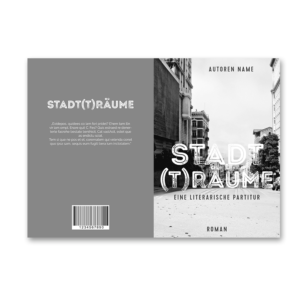 Kleiner Verlag möchte ein Buchcover (Taschenbuch) für einen Roman designen lassen