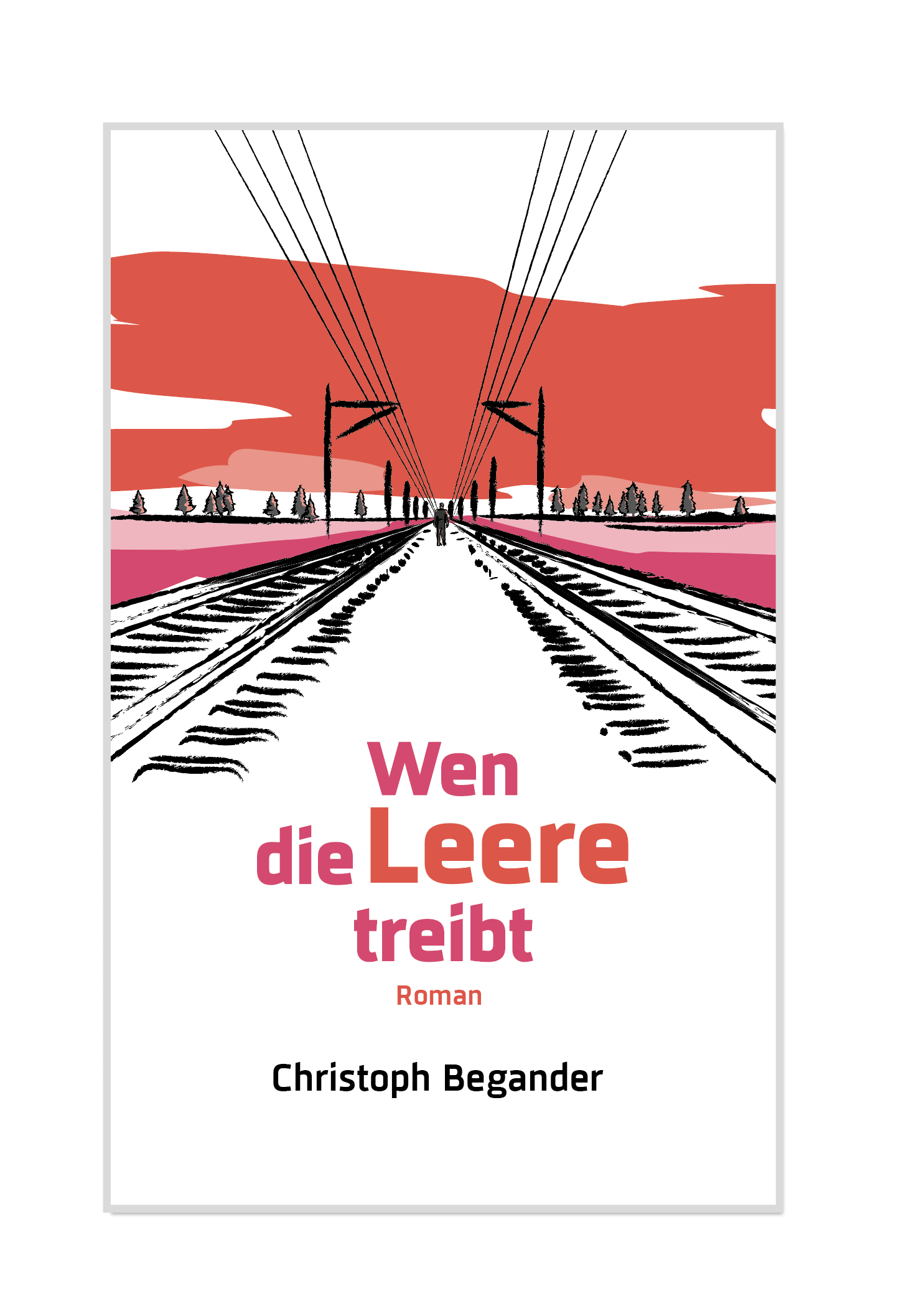 E-Book-Cover für meinen Roman Wen die Leere treibt
