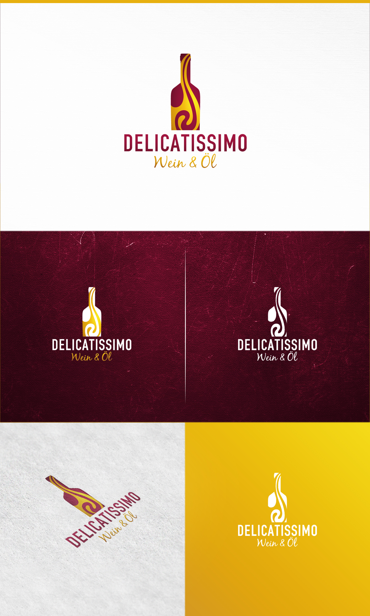 Logo für Laden der Wein und Öle und Balsamico verkauft ( Neueröffnung )