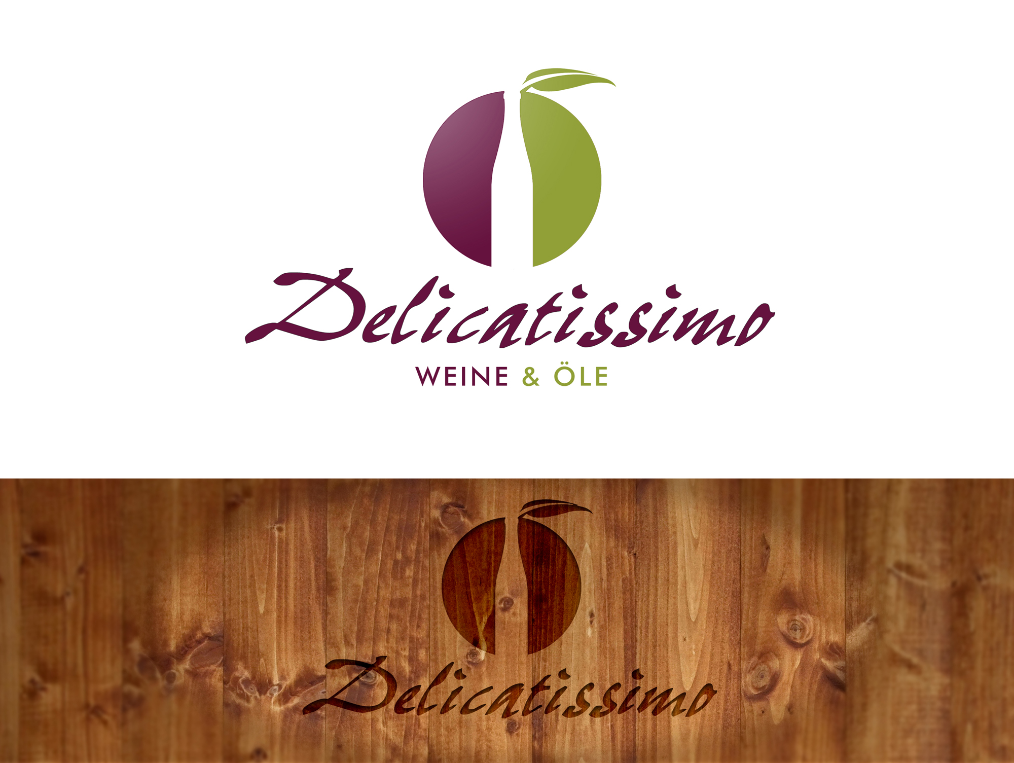 Logo für Laden der Wein und Öle und Balsamico verkauft ( Neueröffnung )