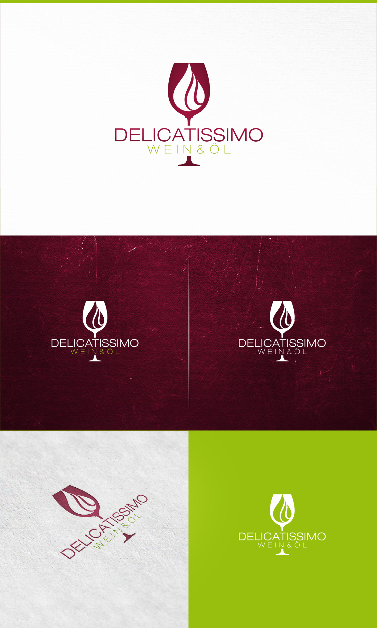 Logo für Laden der Wein und Öle und Balsamico verkauft ( Neueröffnung )