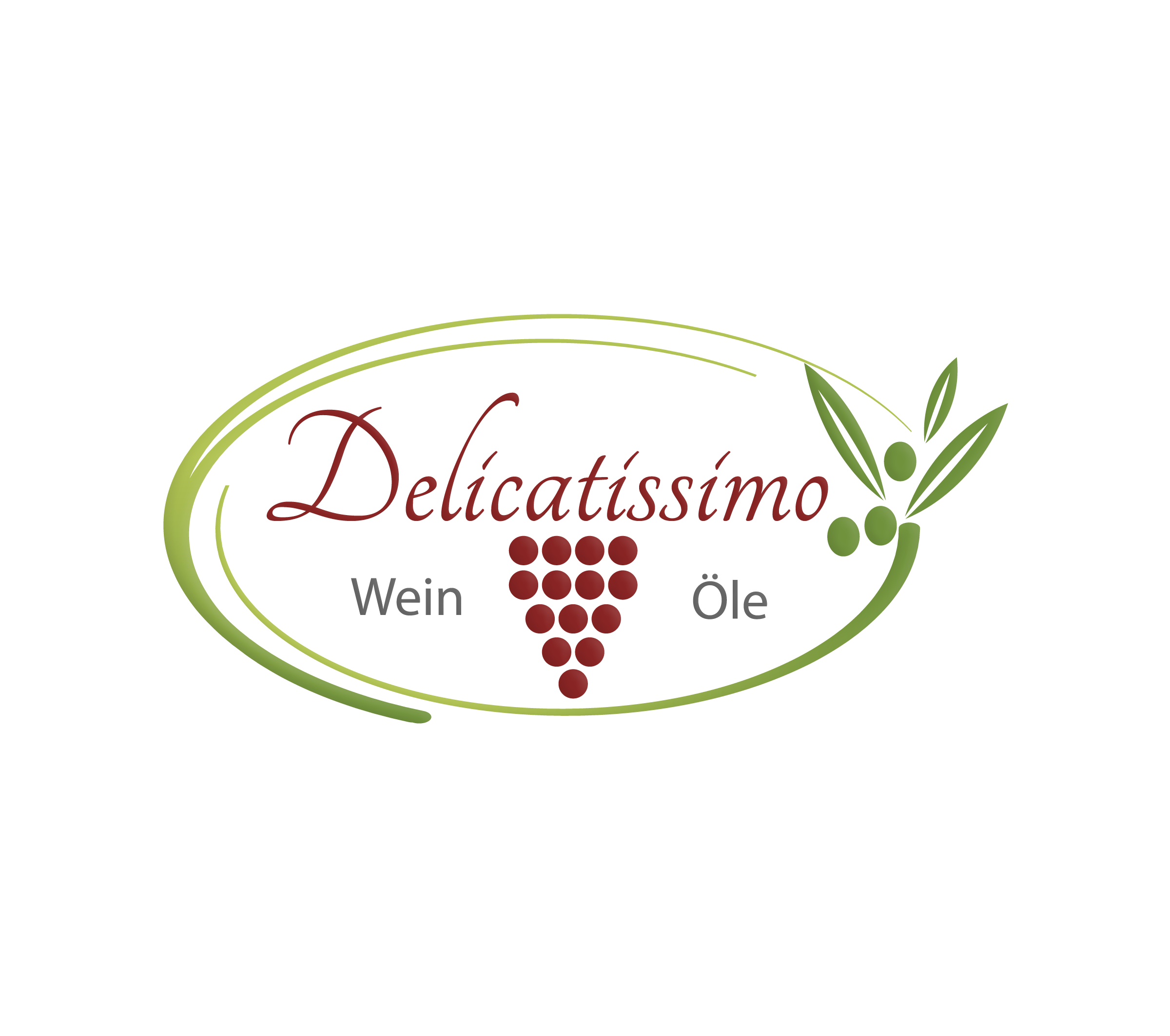 Logo für Laden der Wein und Öle und Balsamico verkauft ( Neueröffnung )
