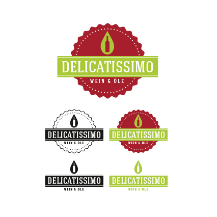 Logo für Laden der Wein und Öle und Balsamico verkauft ( Neueröffnung )
