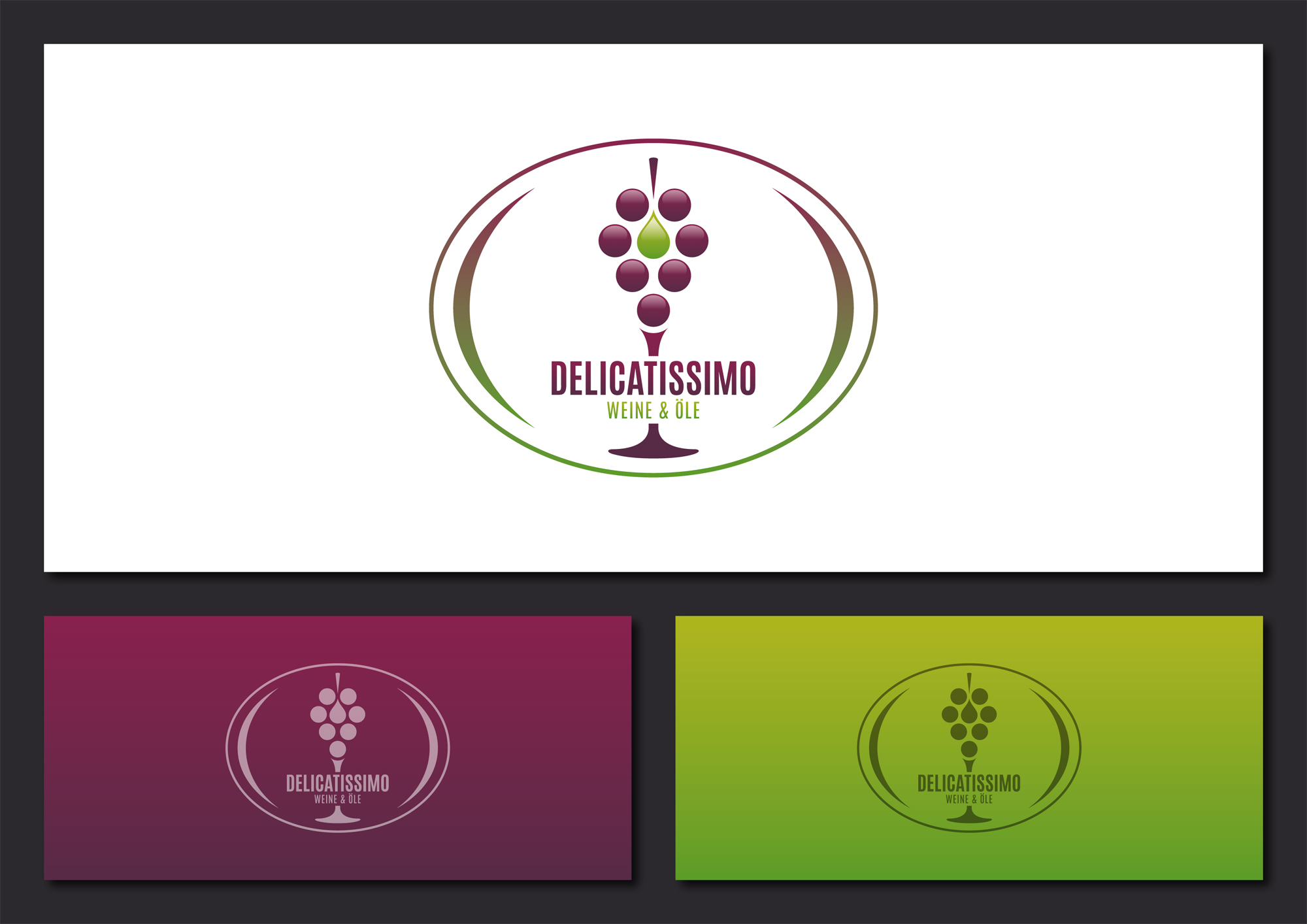 Logo für Laden der Wein und Öle und Balsamico verkauft ( Neueröffnung )