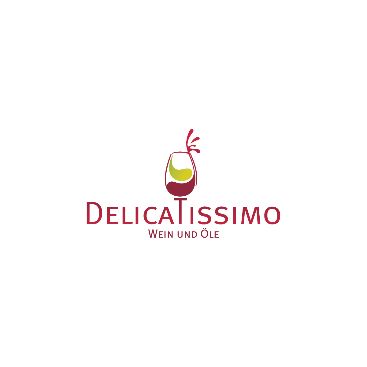 Logo für Laden der Wein und Öle und Balsamico verkauft ( Neueröffnung )