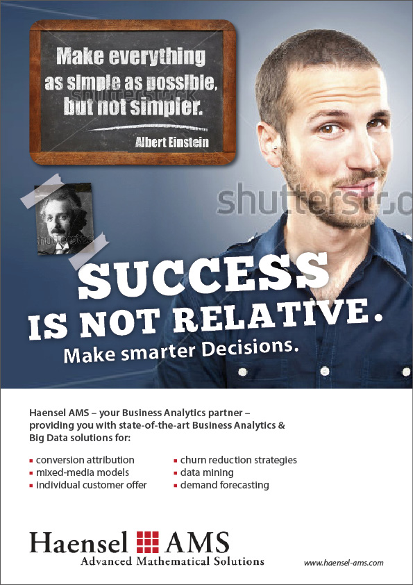 Poster - gross für Messestand DMEXCO