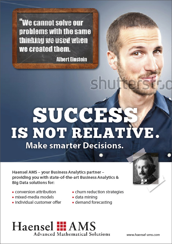 Poster - gross für Messestand DMEXCO