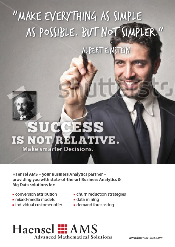 Poster - gross für Messestand DMEXCO