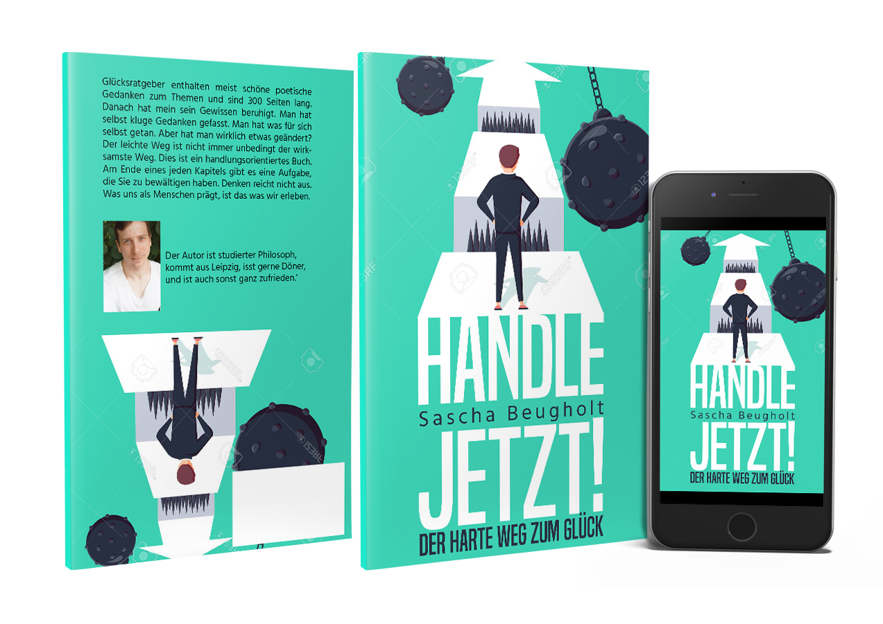 Buch-/E-Book-Cover für Glücks-Ratgeber