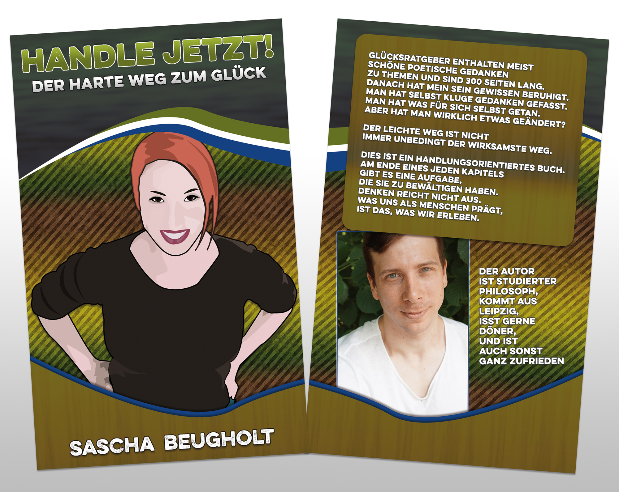 Buch-/E-Book-Cover für Glücks-Ratgeber