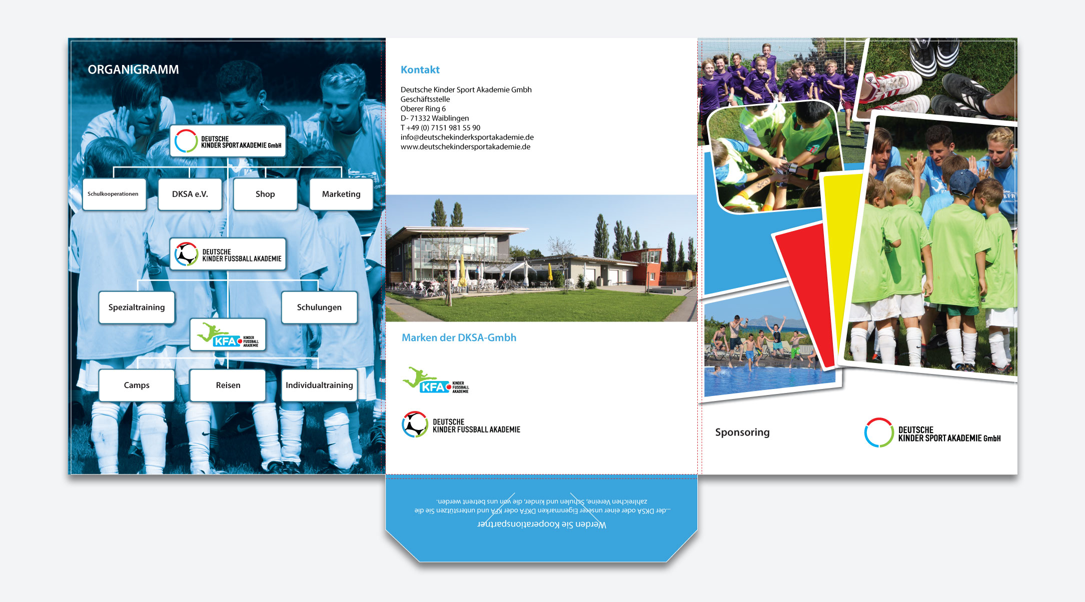 Sponsorenmappe für die Deutsche Kinder Sport Akademie