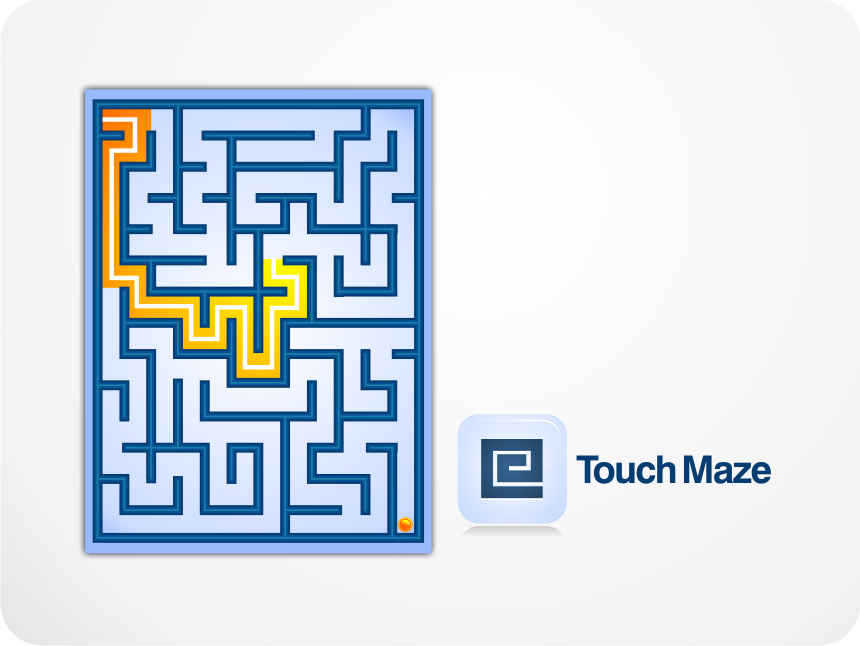 Maze iPhone app UI and icon