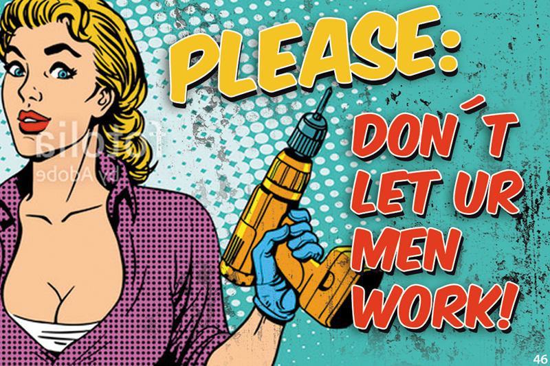 Magnete mit Vintage-/Nostalgielook oder sonstige coole Designs