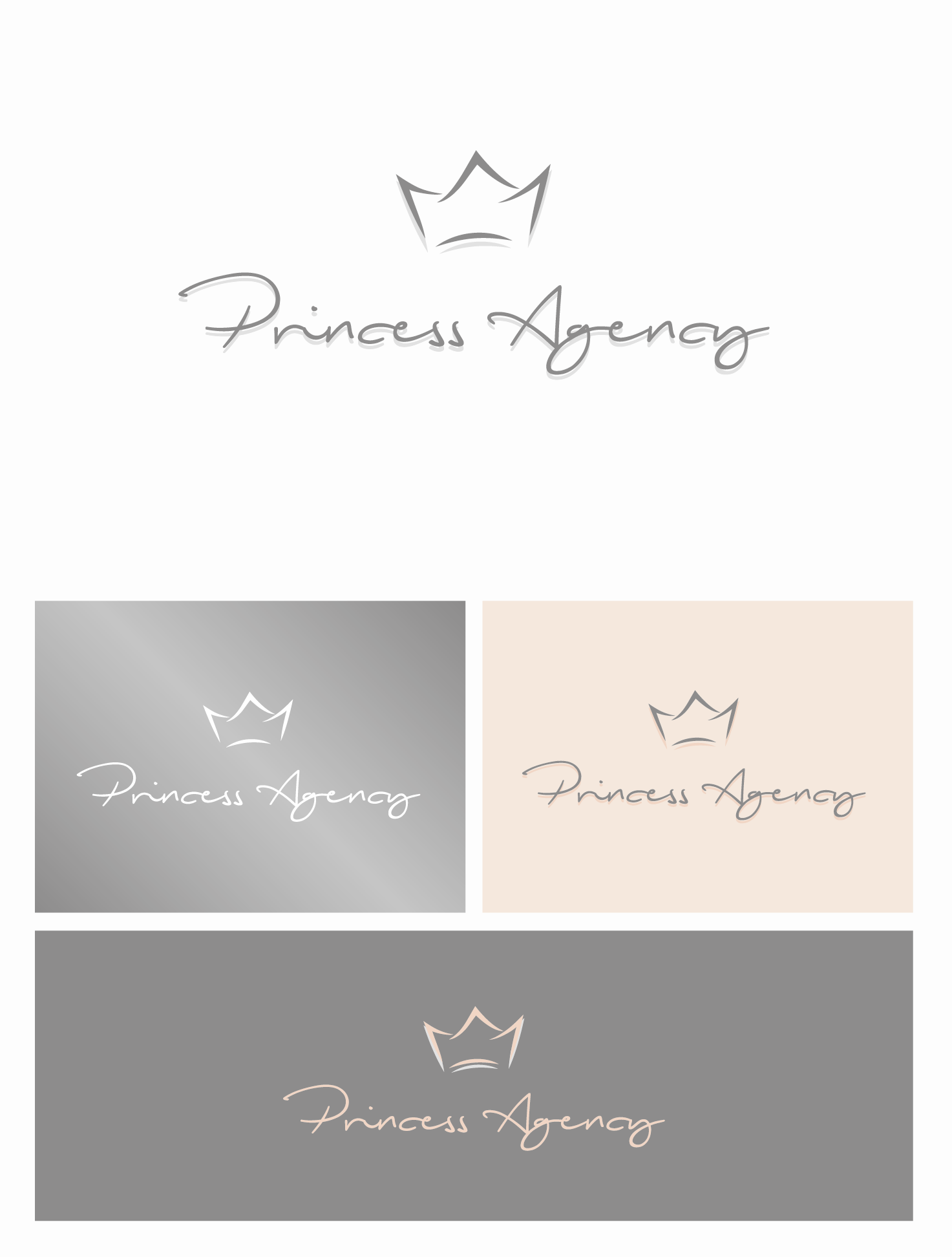 Logo-Design für Prinzessinnenvermittlung