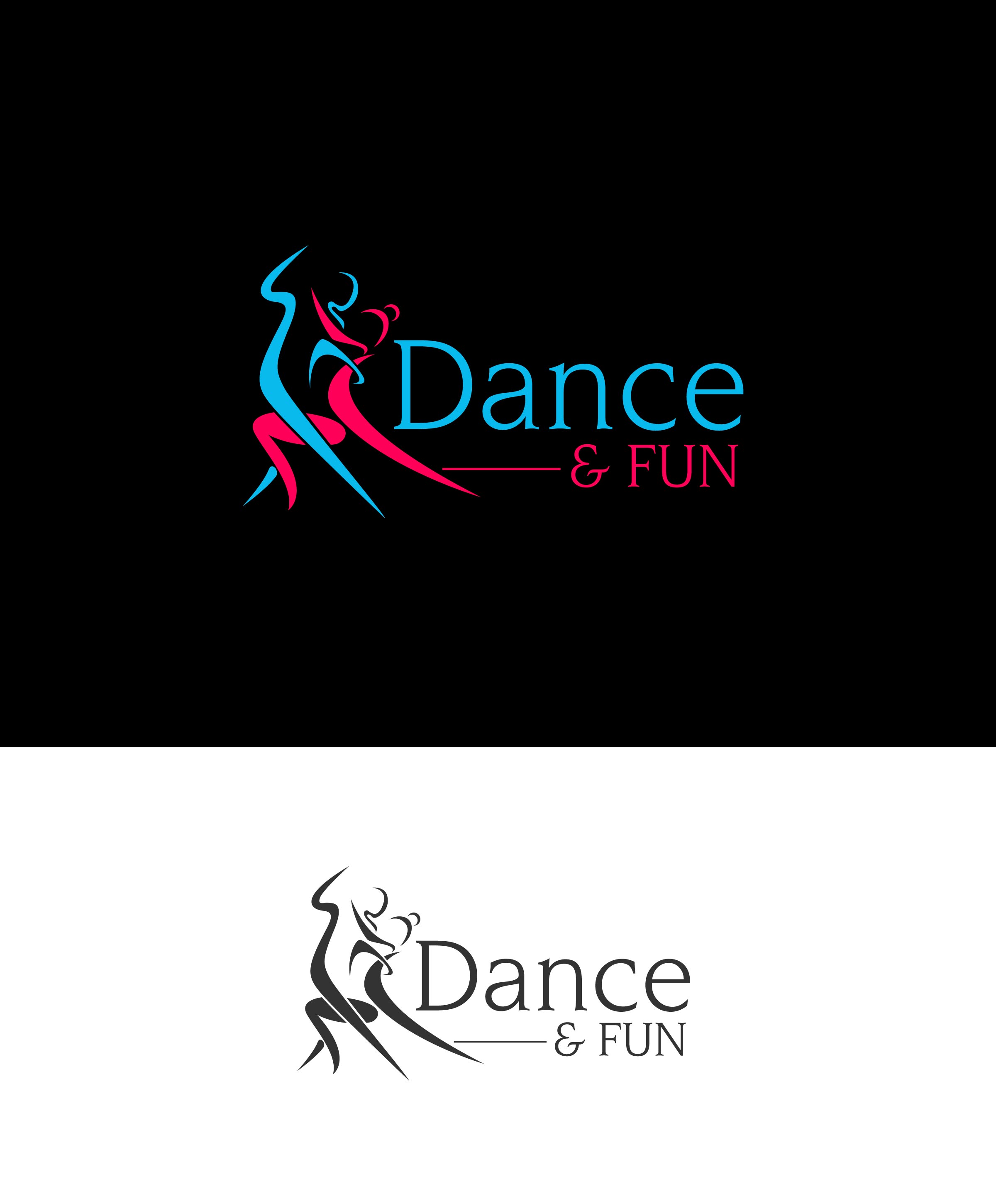 Logo-Design für Tanz- und Ballettschule