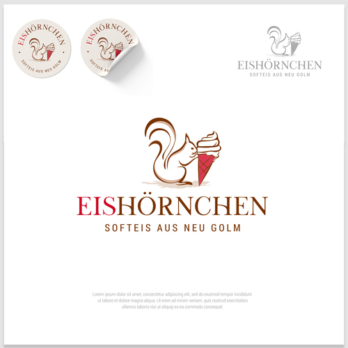  Logo für Softeis-Verkauf