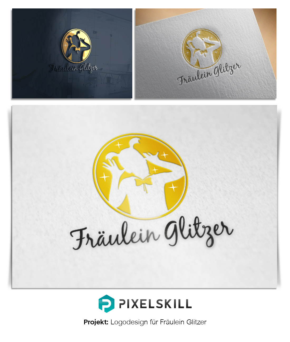 Kinderbetreuung für Events sucht stilvolles und freches Logo