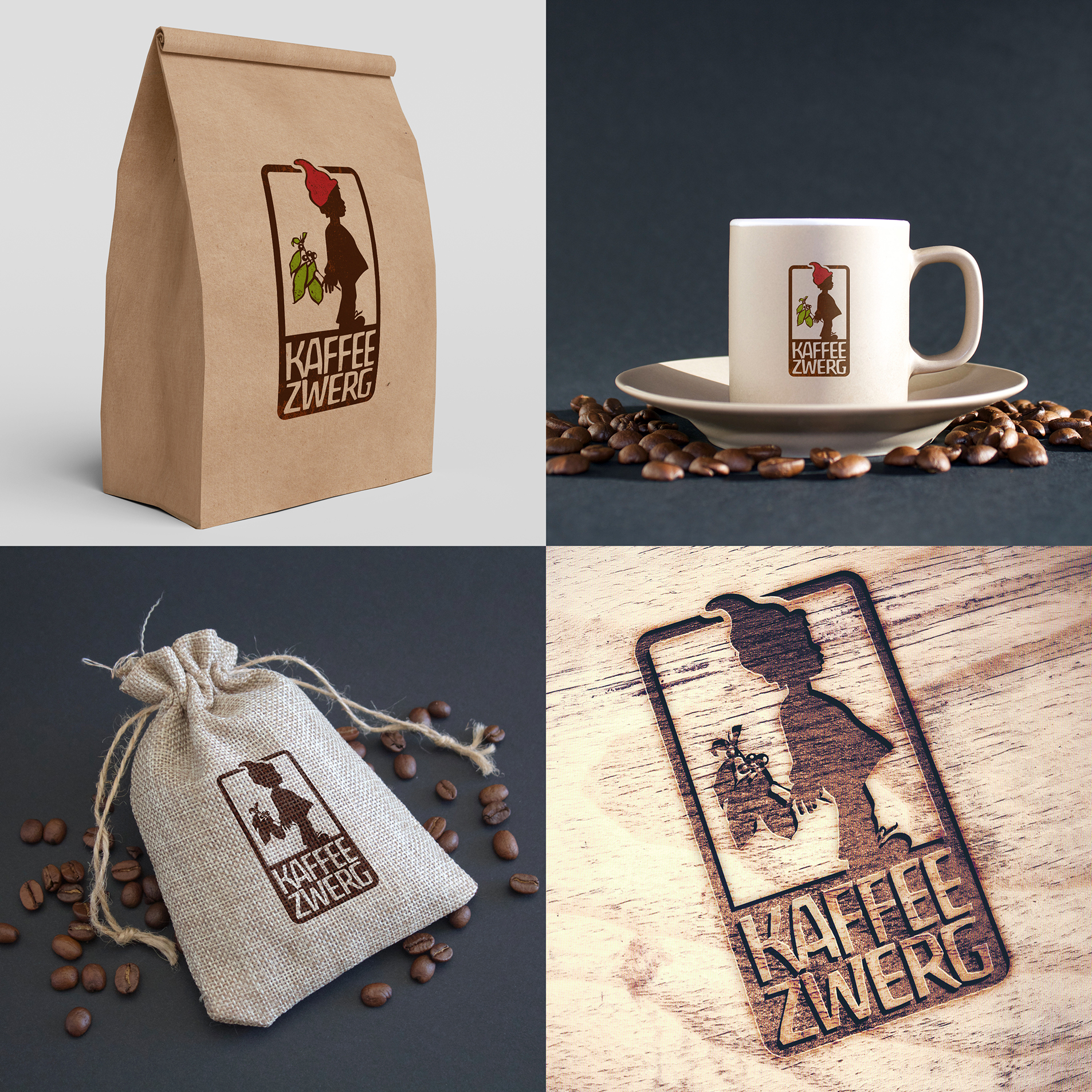Logo-Design für Kaffeezwerg