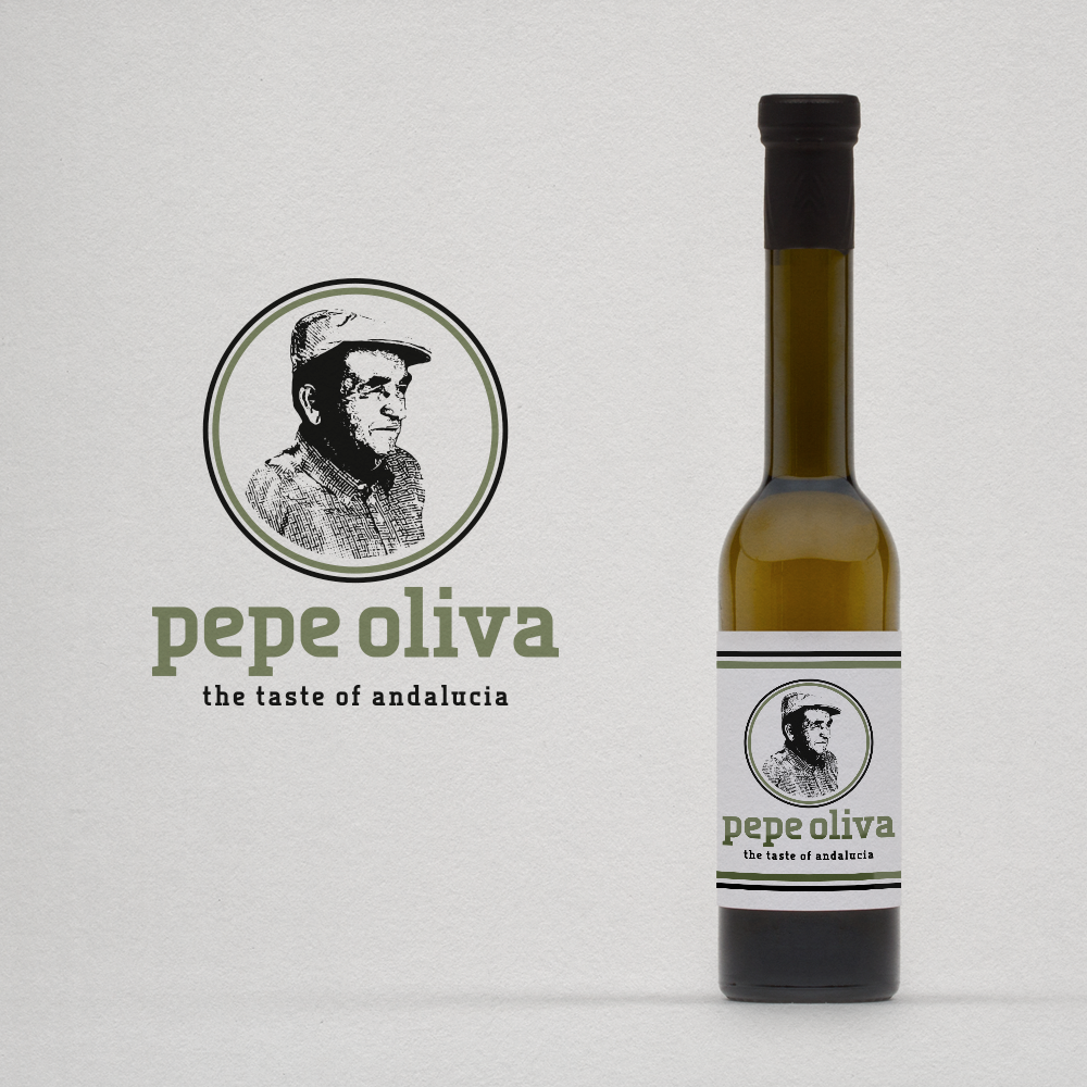 Logo, VK und Briefpapier-Design für pepe oliva olivenöl