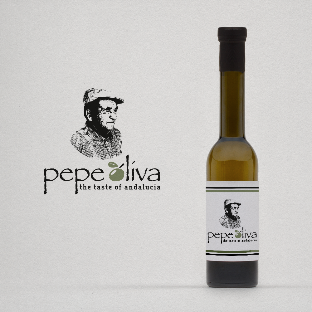 Logo, VK und Briefpapier-Design für pepe oliva olivenöl
