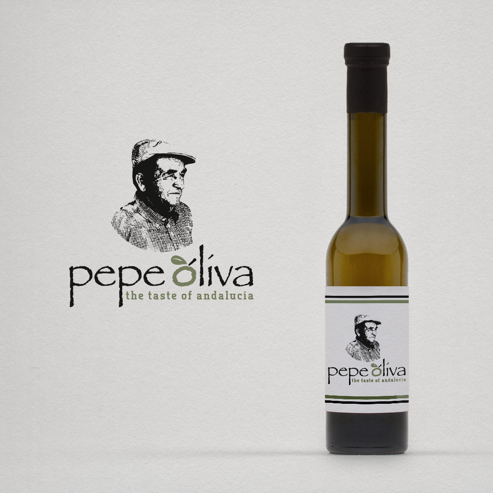 Logo, VK und Briefpapier-Design für pepe oliva olivenöl
