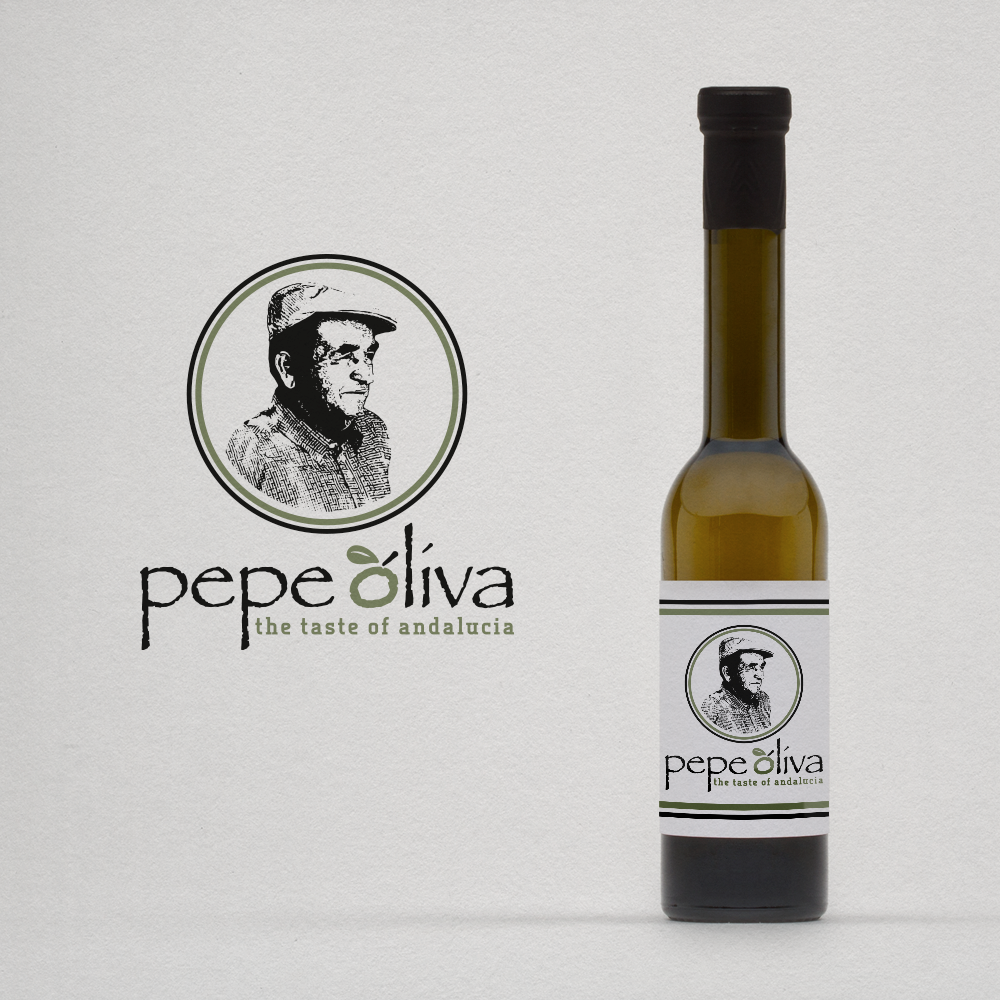 Logo, VK und Briefpapier-Design für pepe oliva olivenöl