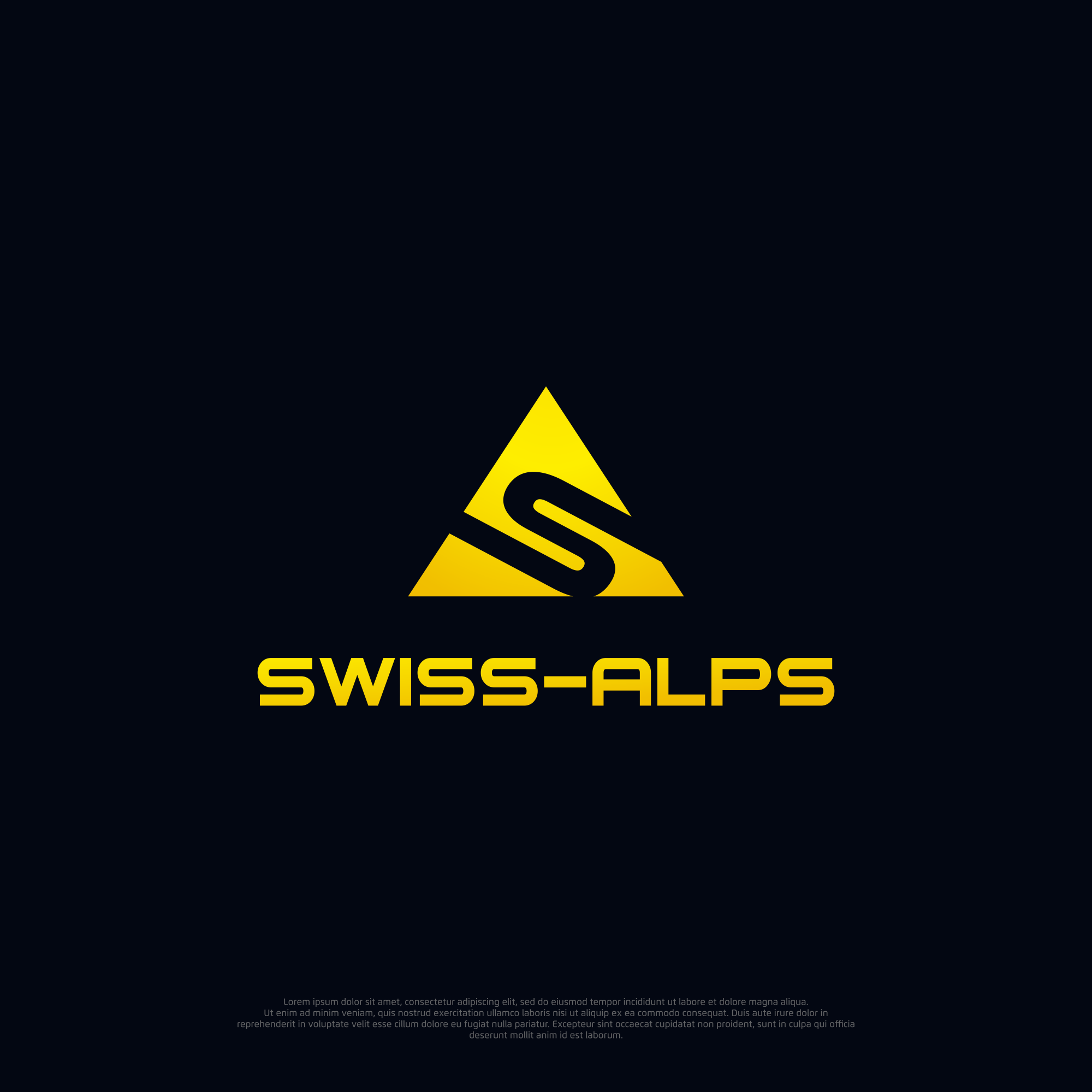 Logo-Design for products from Switzerland