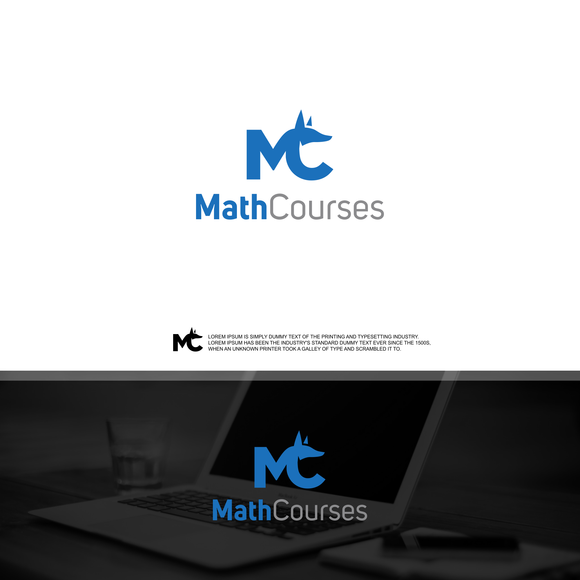 MathCourses - Vorbereitungskurse für Prüfungen und Weiterbildungen mit mathematischem Inhalt sucht Logo