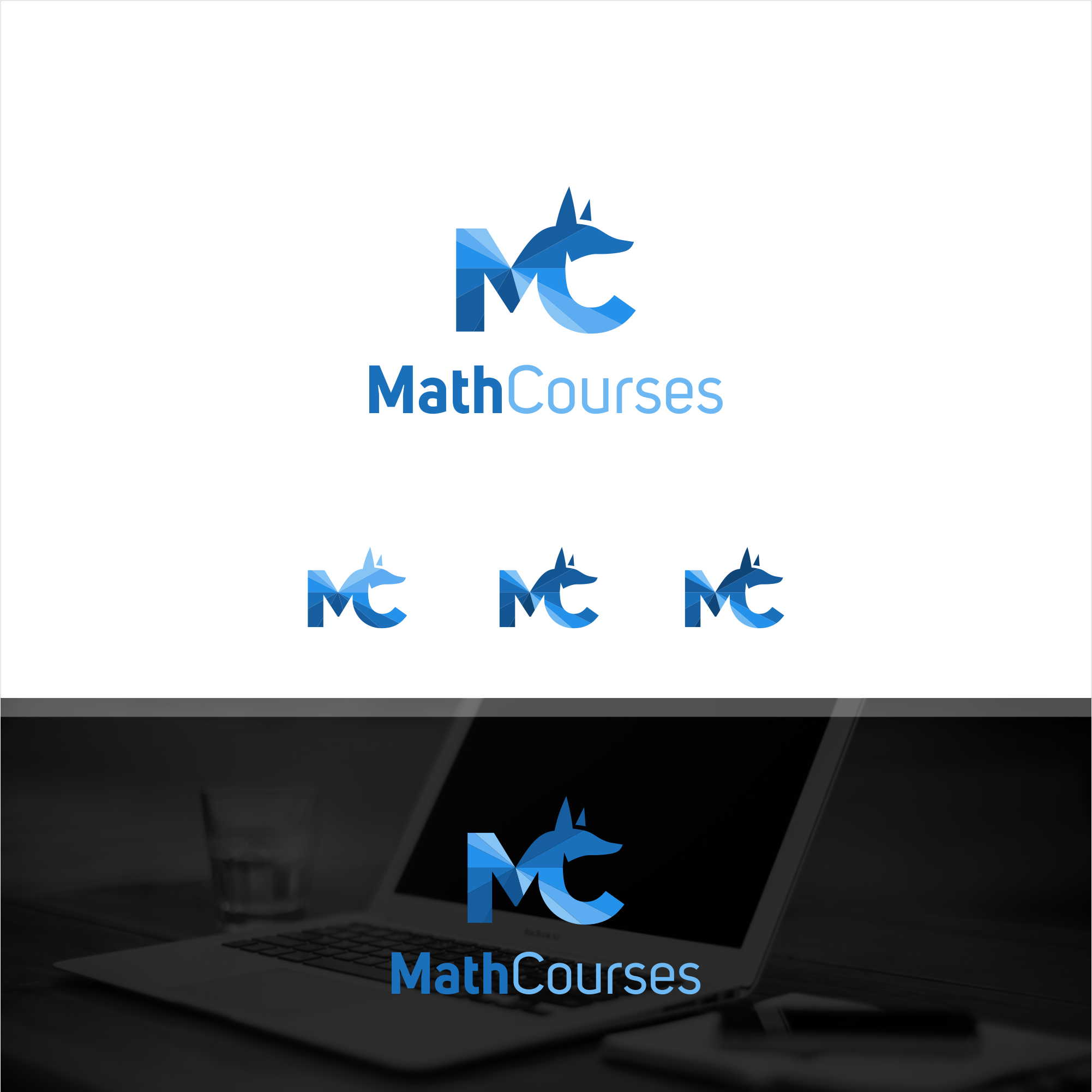MathCourses - Vorbereitungskurse für Prüfungen und Weiterbildungen mit mathematischem Inhalt sucht Logo
