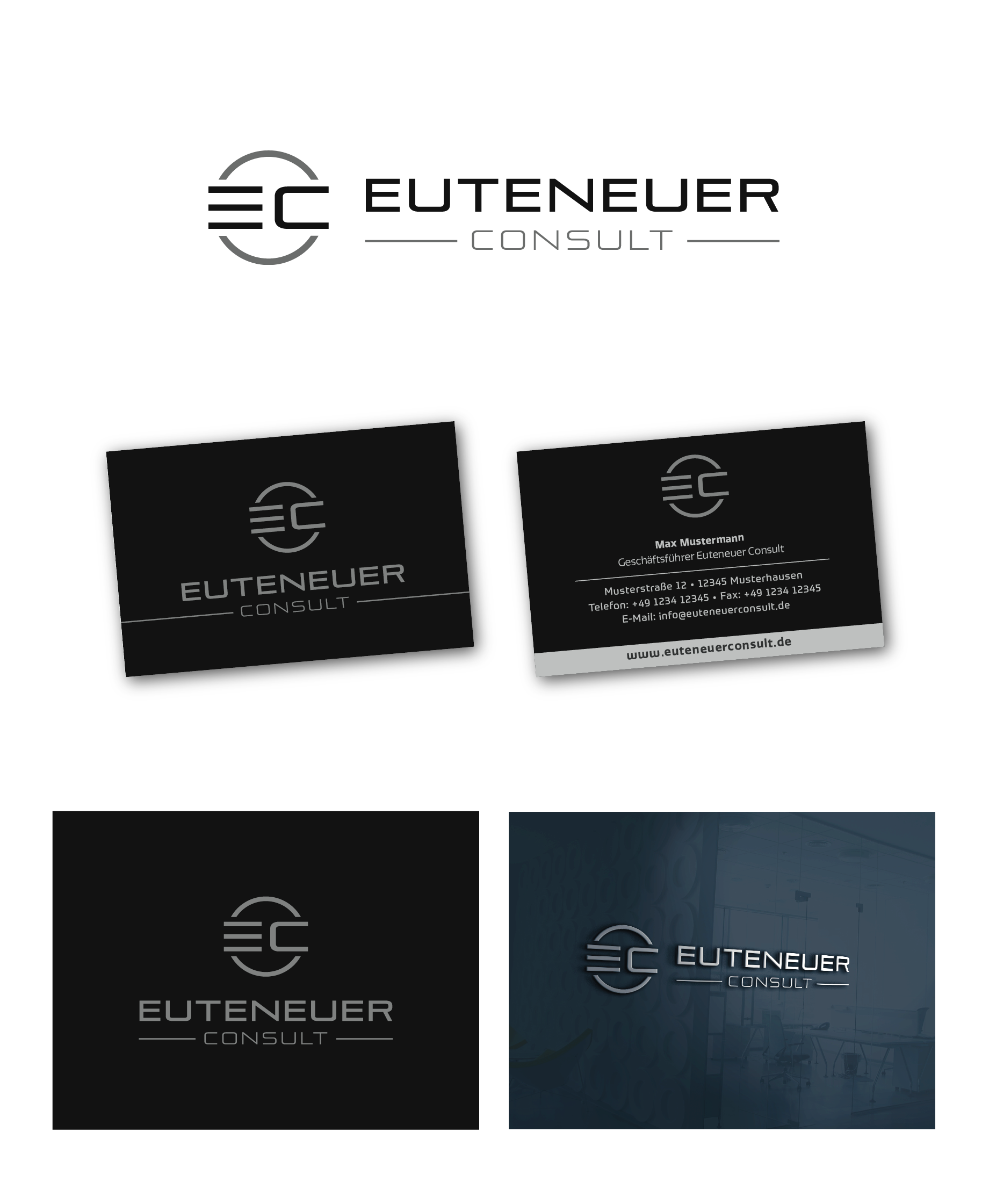 Logo & Visitenkarte für Unternehmensberatung