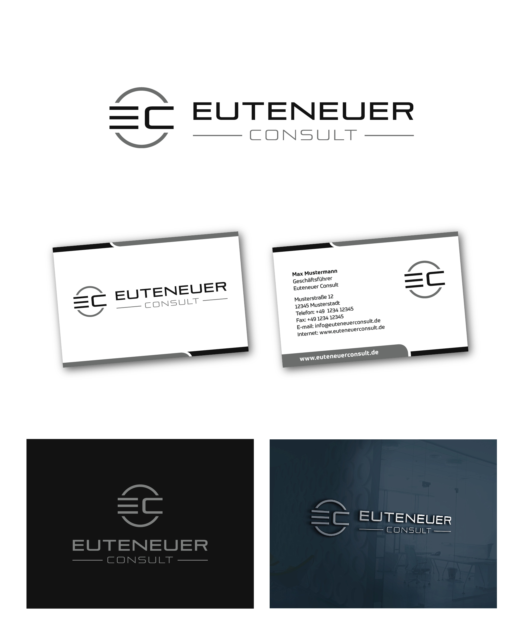Logo & Visitenkarte für Unternehmensberatung