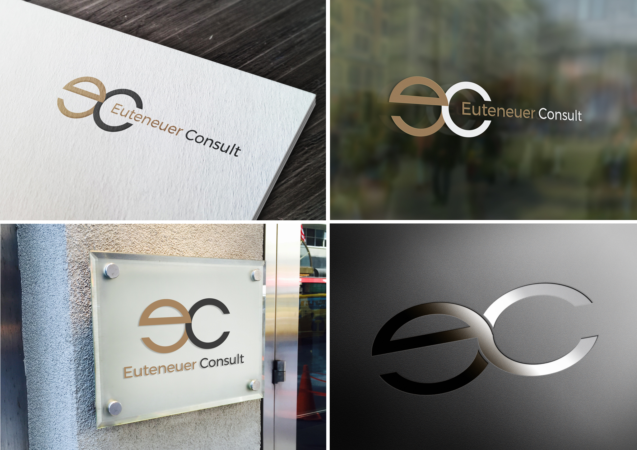Logo & Visitenkarte für Unternehmensberatung
