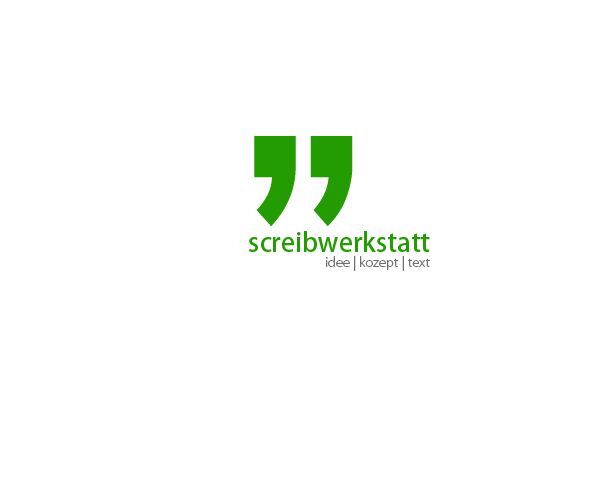 Logo für einen Texter