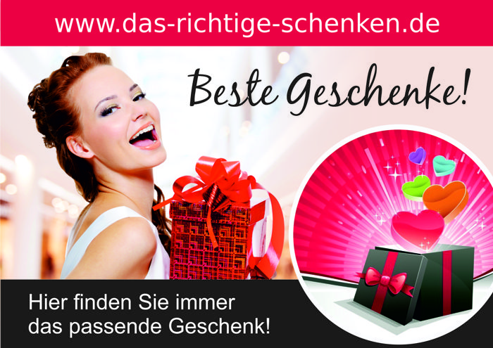 Website für Geschenkartikel sucht ein Flyer Design