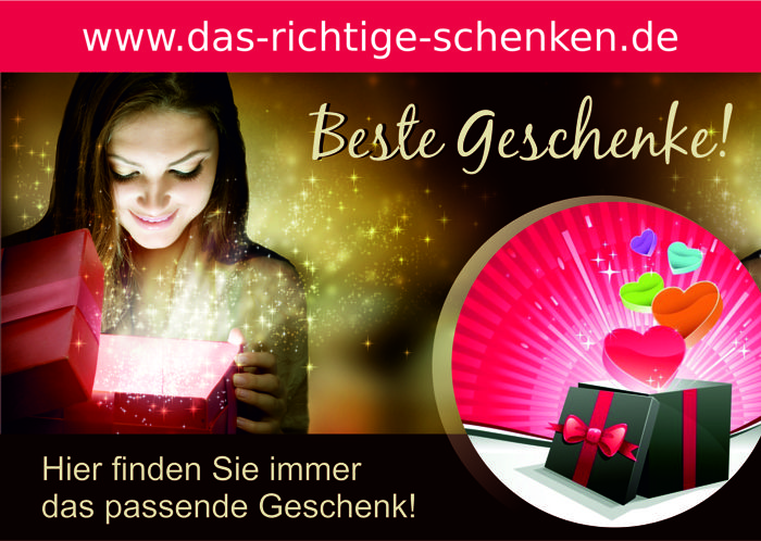 Website für Geschenkartikel sucht ein Flyer Design