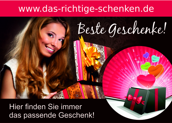Website für Geschenkartikel sucht ein Flyer Design