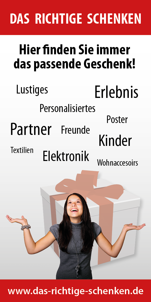 Website für Geschenkartikel sucht ein Flyer Design