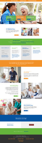 Webdesign für ambulanten Pflegedienst