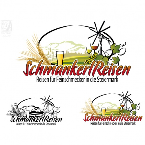 Logo-Design für Veranstalter von Reisen in die Südsteiermark