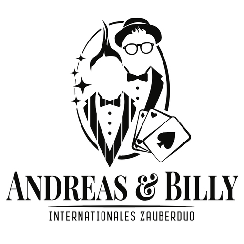 Logo-Design für internationales Zauberduo