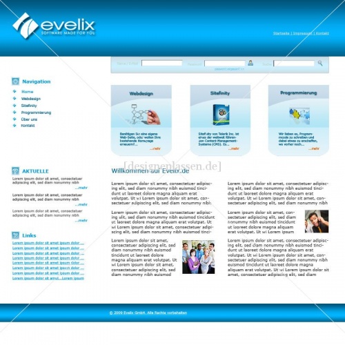 Design von Webaktive