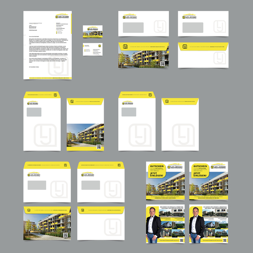  Corporate Design junges, dynamisches Immobilien Unternehmen