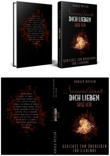 Buchcover-Design für Liebesgedichte