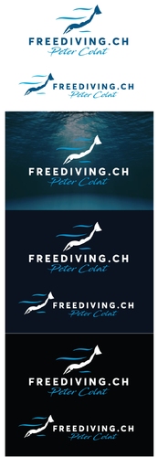 Logo-Design für Freitauchen-Kurse