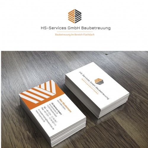 Modernes Corporate Design für Bau-Dienstleistungen